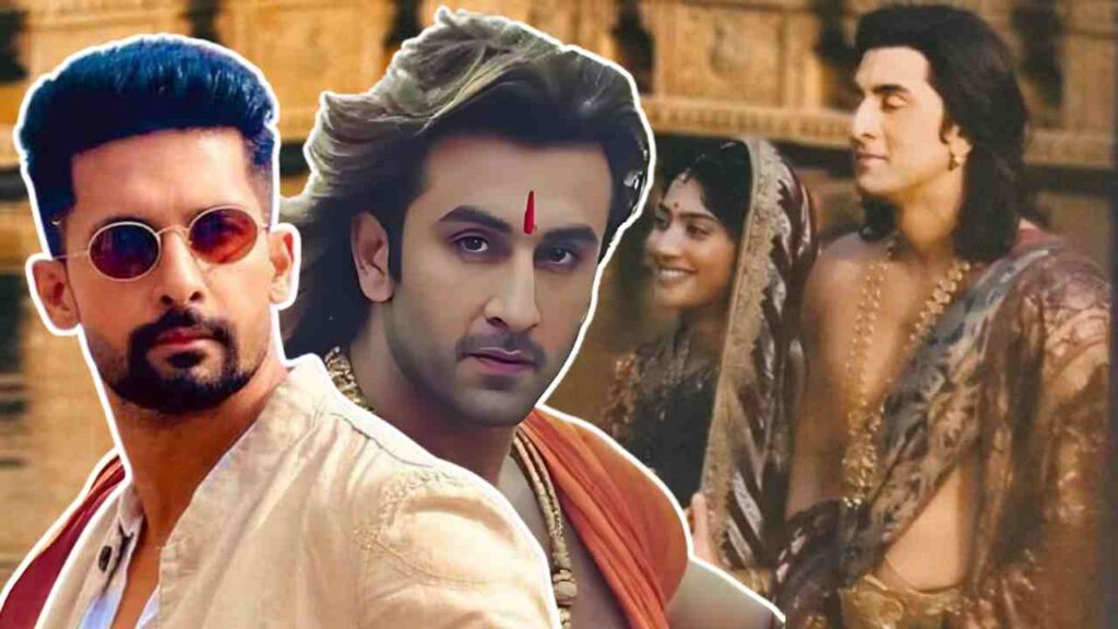 রবি দুবেকে জাপটে ধরলেন রণবীর, রামায়ণের সেট থেকে অদেখা ভিডিয়ো ফাঁস