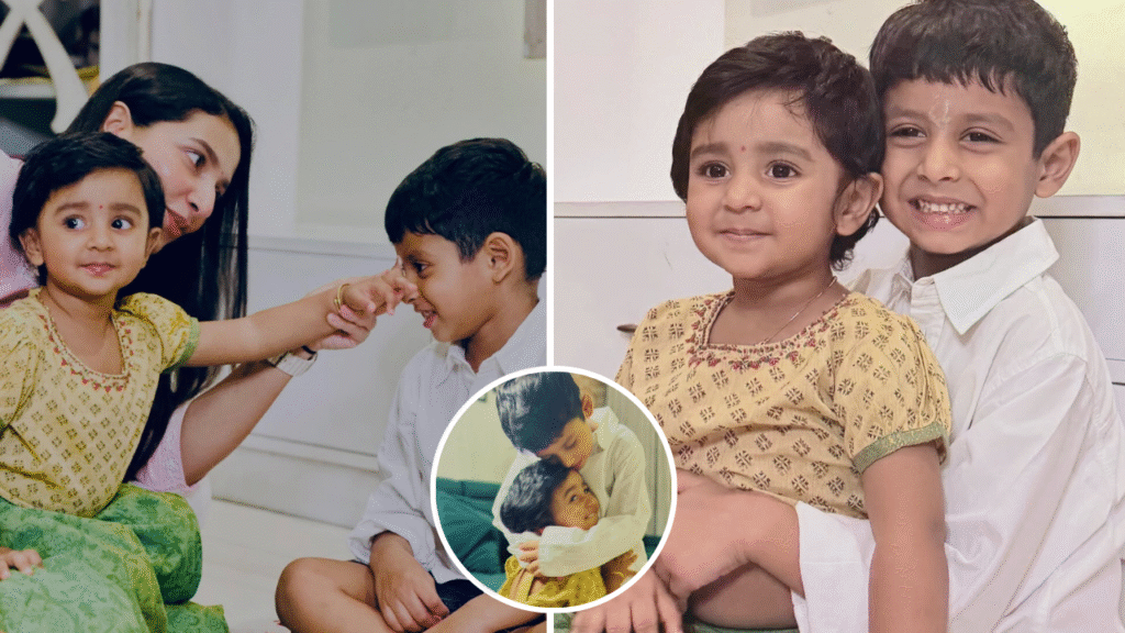 দাদাকে  প্রণাম ছোট্ট ইয়ালিনির,বোনের মাথায় হাত রেখে কী আশীর্বাদ করলো দাদা ইউভান?