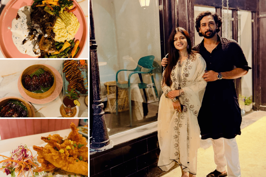 শুটিং এর ফাঁকেই শুরু মধুমিতার  আইবুড়ো ভাত খাওয়ার পর্ব। বাঙালির পঞ্চব্যাঞ্জন ছাড়াই জমলো আইবুড়োভাতের আসর। 