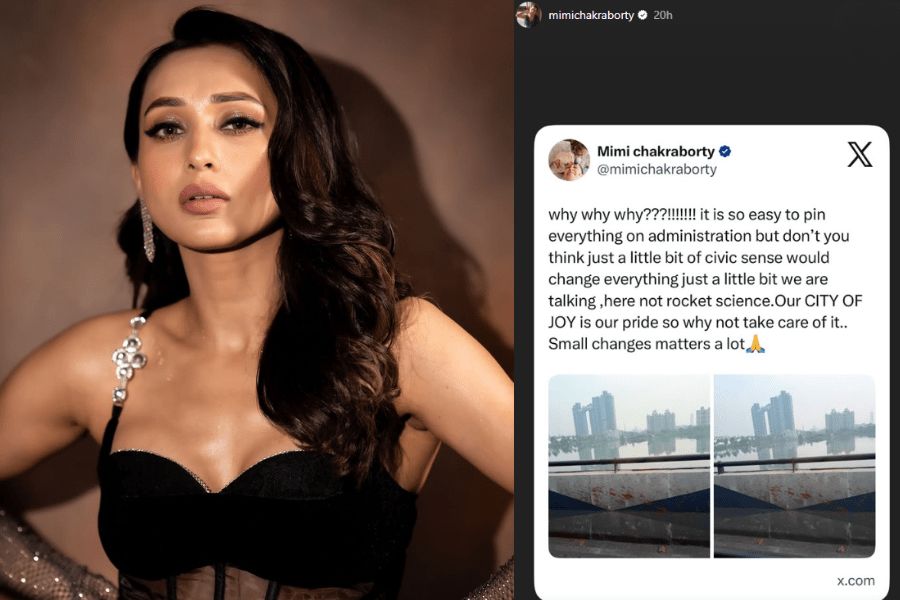 শহরের যেখানে-সেখানে পানের পিক, পান মসলার দাগ। ‘প্রশাসন…’, কার দিকে তোপ দাগলেন মিমি ?